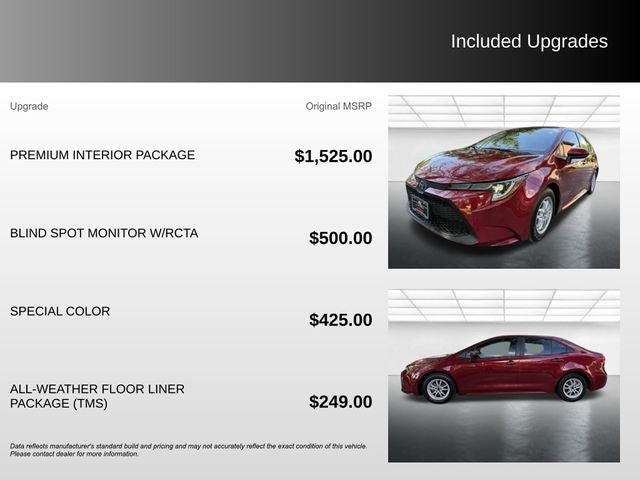 2022 Toyota Corolla Hybrid LE