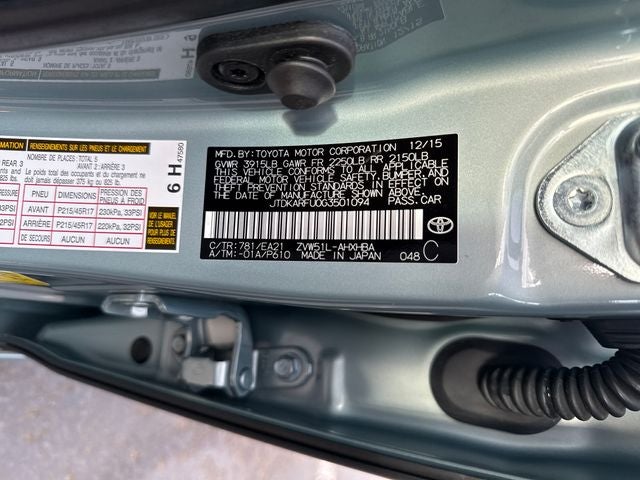 2016 Toyota Prius Four Touring