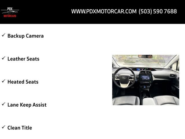 2018 Toyota Prius Three Touring