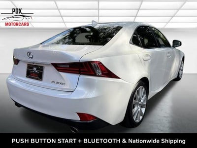 2016 Lexus IS 200t