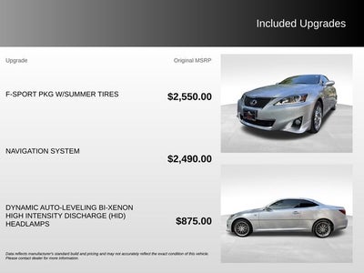 2013 Lexus IS 250 C
