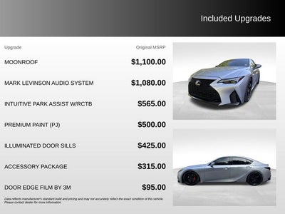 2023 Lexus IS 350 F SPORT