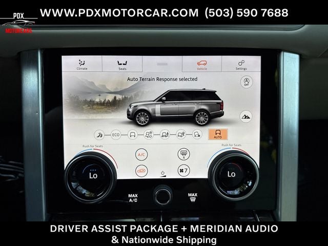 2019 Land Rover Range Rover 5.0L V8 Supercharged LWB