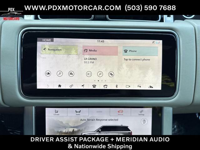2019 Land Rover Range Rover 5.0L V8 Supercharged LWB