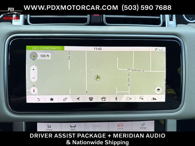 2019 Land Rover Range Rover 5.0L V8 Supercharged LWB