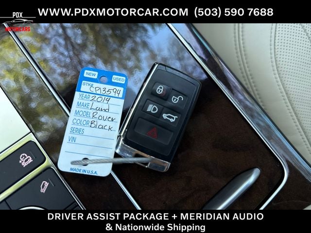 2019 Land Rover Range Rover 5.0L V8 Supercharged LWB