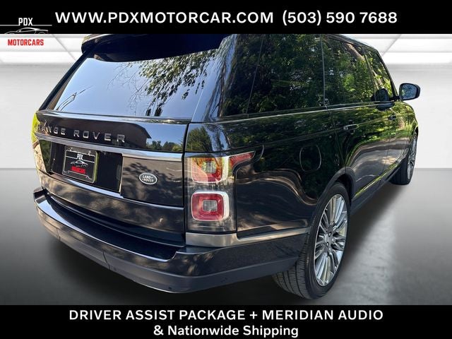 2019 Land Rover Range Rover 5.0L V8 Supercharged LWB