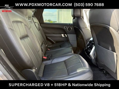 2018 Land Rover Range Rover Sport Supercharged