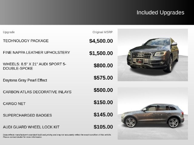 2016 Audi SQ5 3.0T Premium Plus quattro