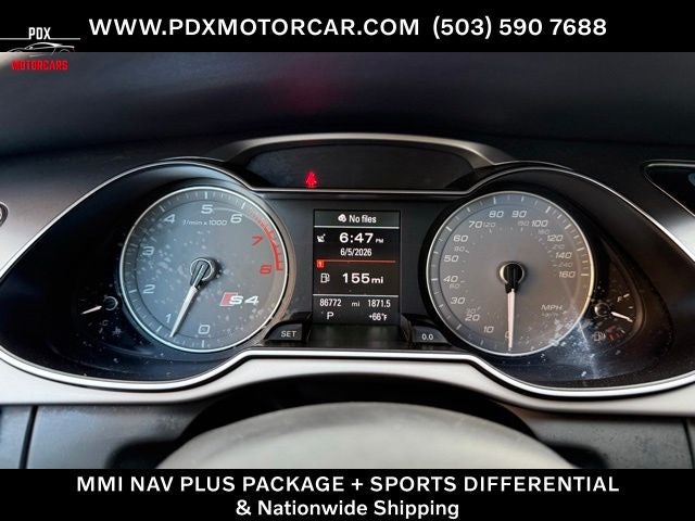 2013 Audi S4 3.0T Premium Plus quattro