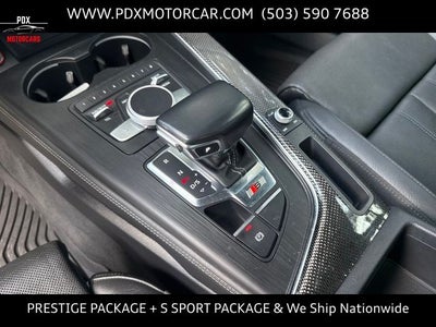 2018 Audi S4 3.0T Prestige quattro