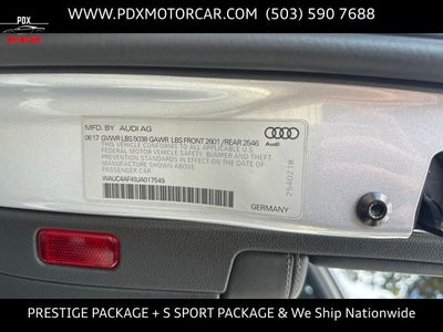 2018 Audi S4 3.0T Prestige quattro