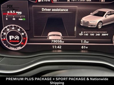 2018 Audi A4 2.0T Premium Plus quattro