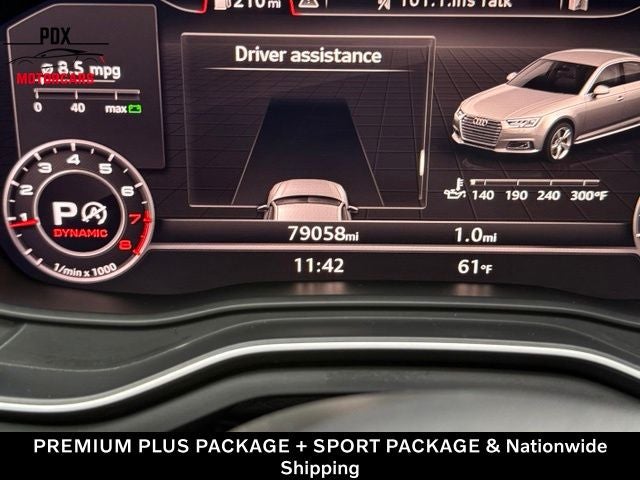 2018 Audi A4 2.0T Premium Plus quattro