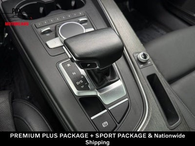 2018 Audi A4 2.0T Premium Plus quattro