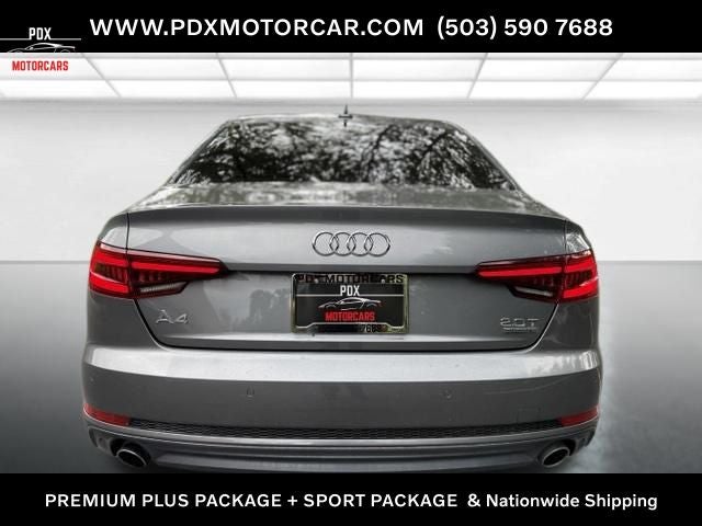 2018 Audi A4 2.0T Premium Plus quattro