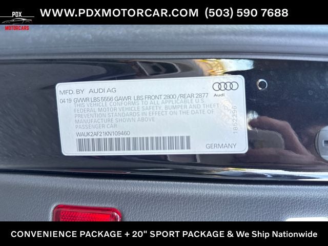 2019 Audi A6 3.0T Premium quattro
