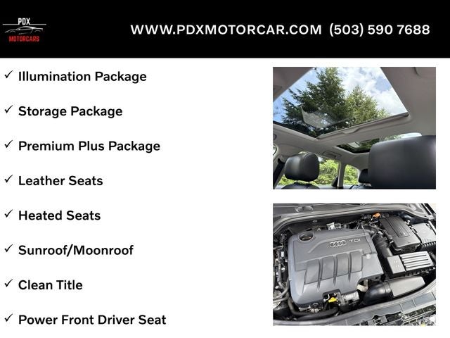 2012 Audi A3 2.0 TDI Premium Plus FrontTrak