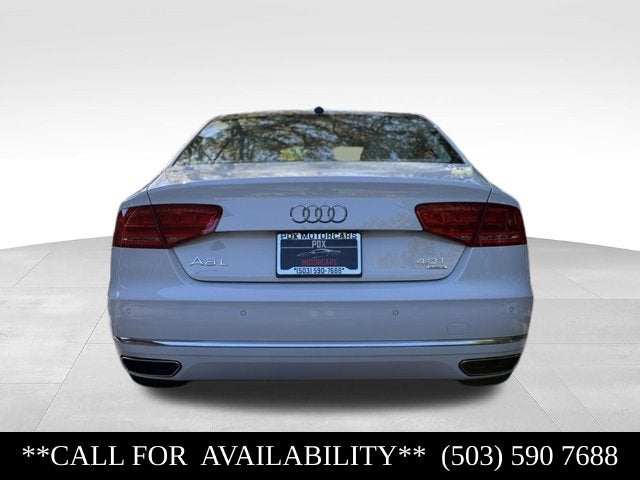 2014 Audi A8 L 4.0T LWB quattro