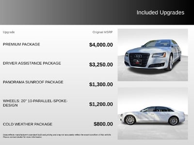 2014 Audi A8 L 4.0T LWB quattro