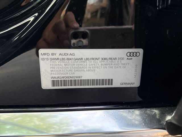 2013 Audi A8 L 4.0T LWB quattro