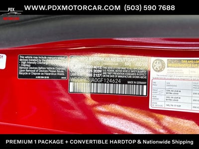 2016 Mercedes-Benz SLK SLK 300