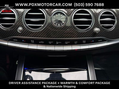 2019 Mercedes-Benz S-Class S 63 AMG® 4MATIC®