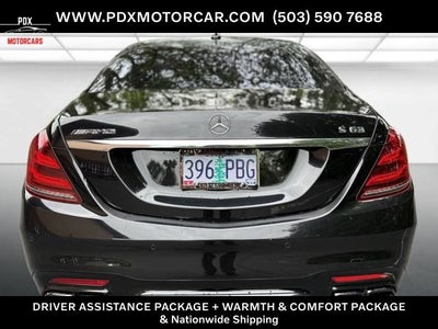 2019 Mercedes-Benz S-Class S 63 AMG® 4MATIC®