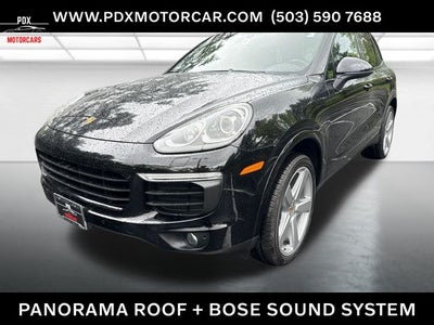 2017 Porsche Cayenne Platinum Edition