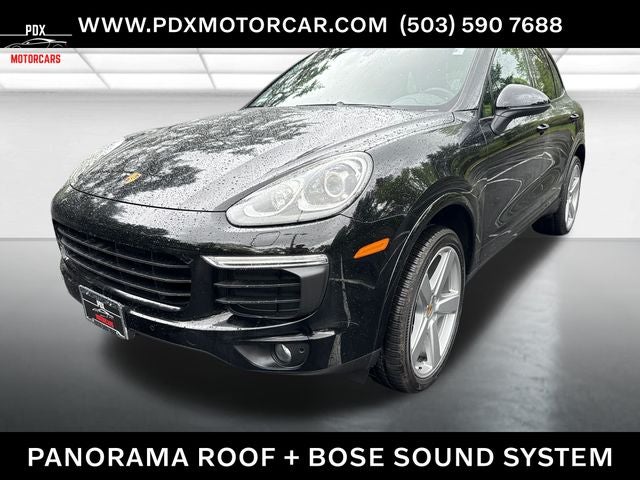 2017 Porsche Cayenne Platinum Edition