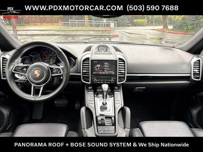 2017 Porsche Cayenne Platinum Edition