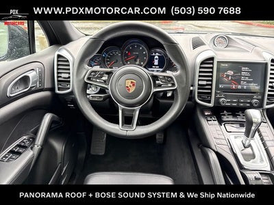 2017 Porsche Cayenne Platinum Edition
