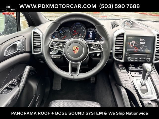 2017 Porsche Cayenne Platinum Edition