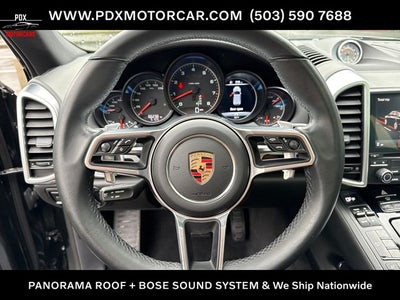 2017 Porsche Cayenne Platinum Edition