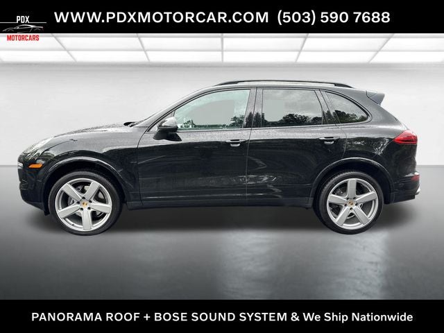 2017 Porsche Cayenne Platinum Edition