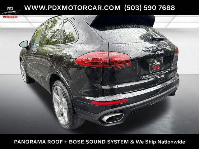 2017 Porsche Cayenne Platinum Edition