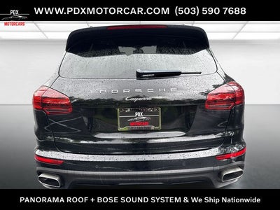 2017 Porsche Cayenne Platinum Edition