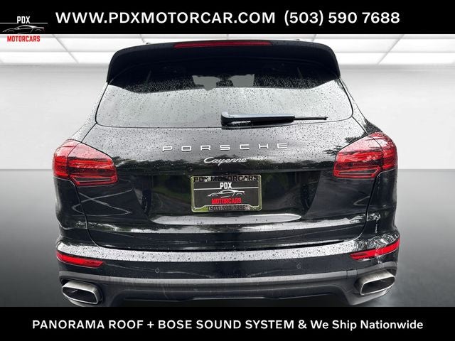 2017 Porsche Cayenne Platinum Edition
