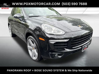 2017 Porsche Cayenne Platinum Edition