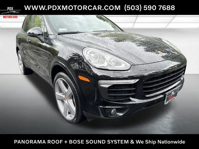 2017 Porsche Cayenne Platinum Edition