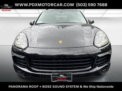 2017 Porsche Cayenne Platinum Edition
