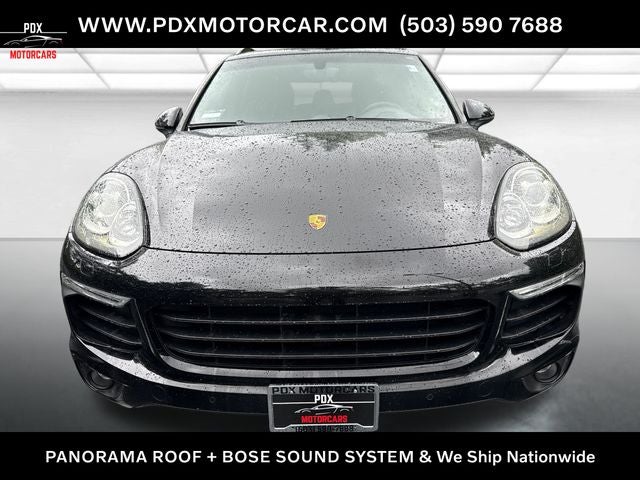2017 Porsche Cayenne Platinum Edition