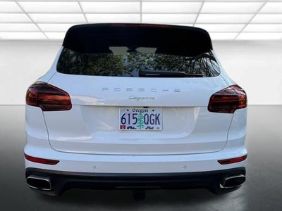 2018 Porsche Cayenne Platinum Edition