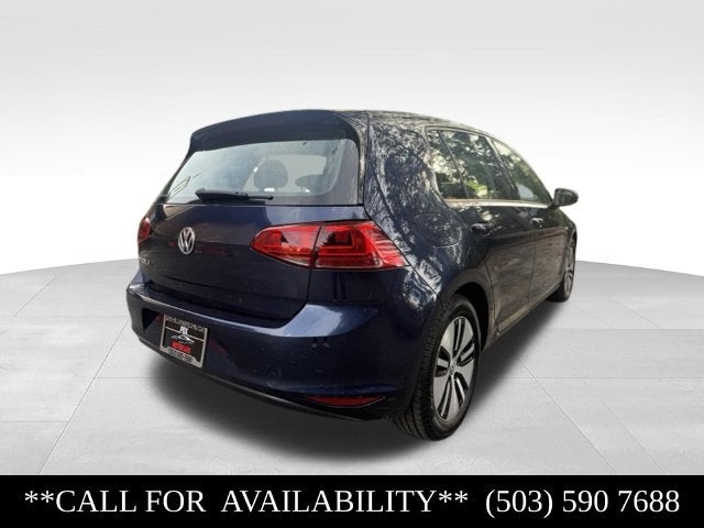 2016 Volkswagen e-Golf SE