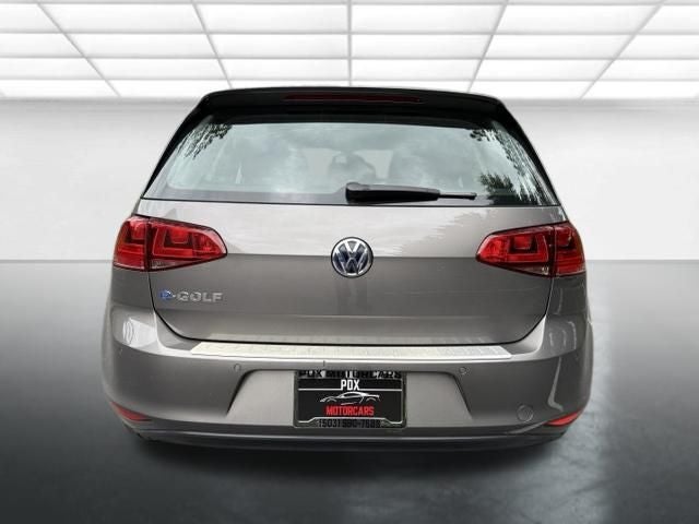 2016 Volkswagen e-Golf SEL Premium